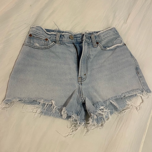 abercrombie & fitch annie high rise shorts - Picture 1 of 6